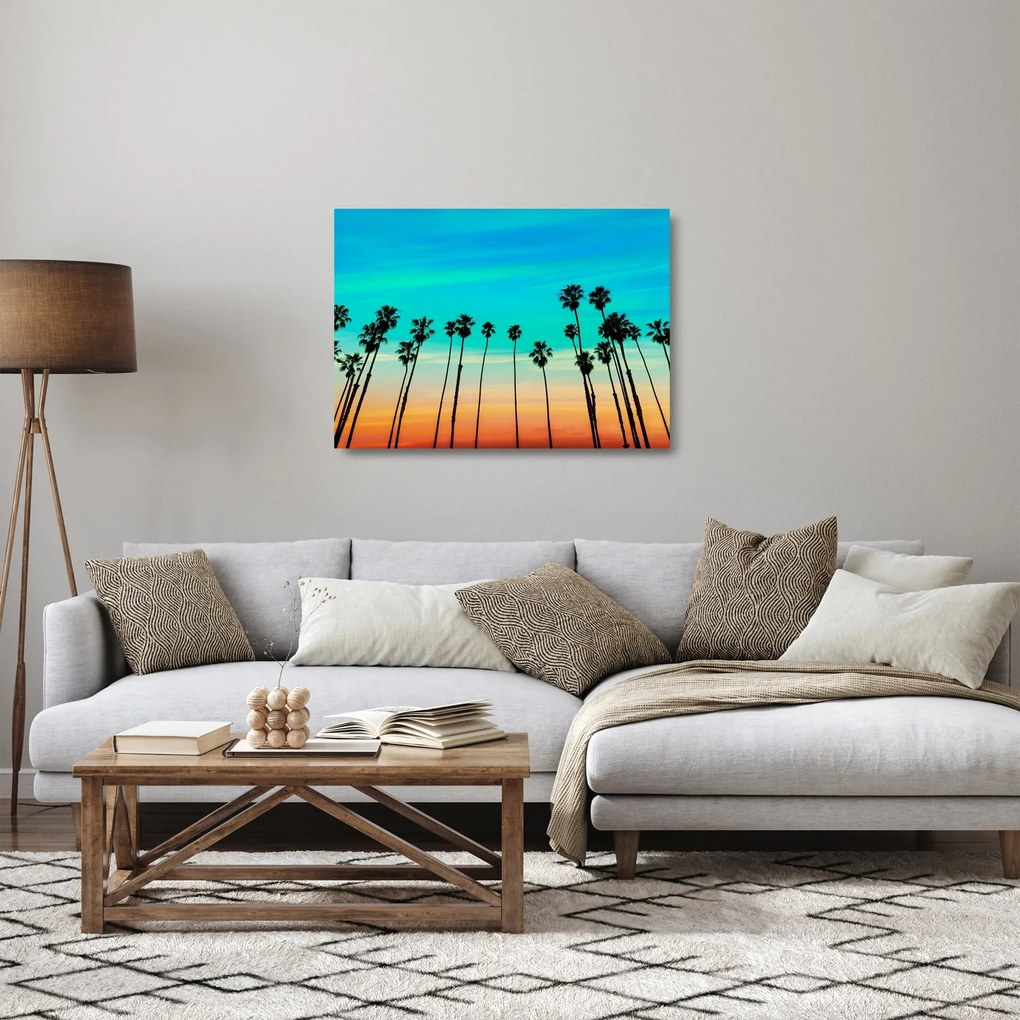 Sklenený obraz - Kalifornia (70x50 cm)