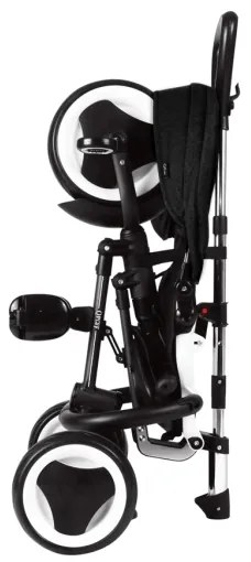 QPlay - Detská trojkolka 3v1 RITO EVA čierna