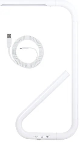 Paulmann 95423 - LED/4,5W Stmievateľná dotyková stolná lampa FLEXLINK 5V/USB biela