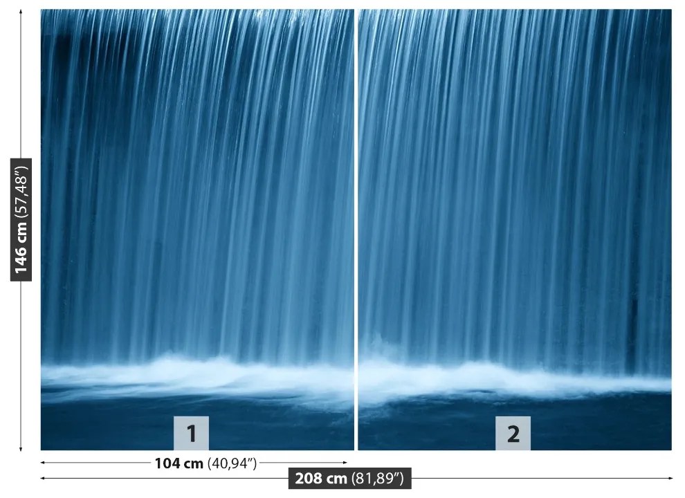 Fototapeta Vliesová Vodopád 104x70 cm