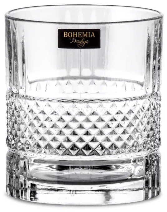 BOHEMIA PRESTIGE ELEGANTE POHÁR 340ML SADA 6 KS