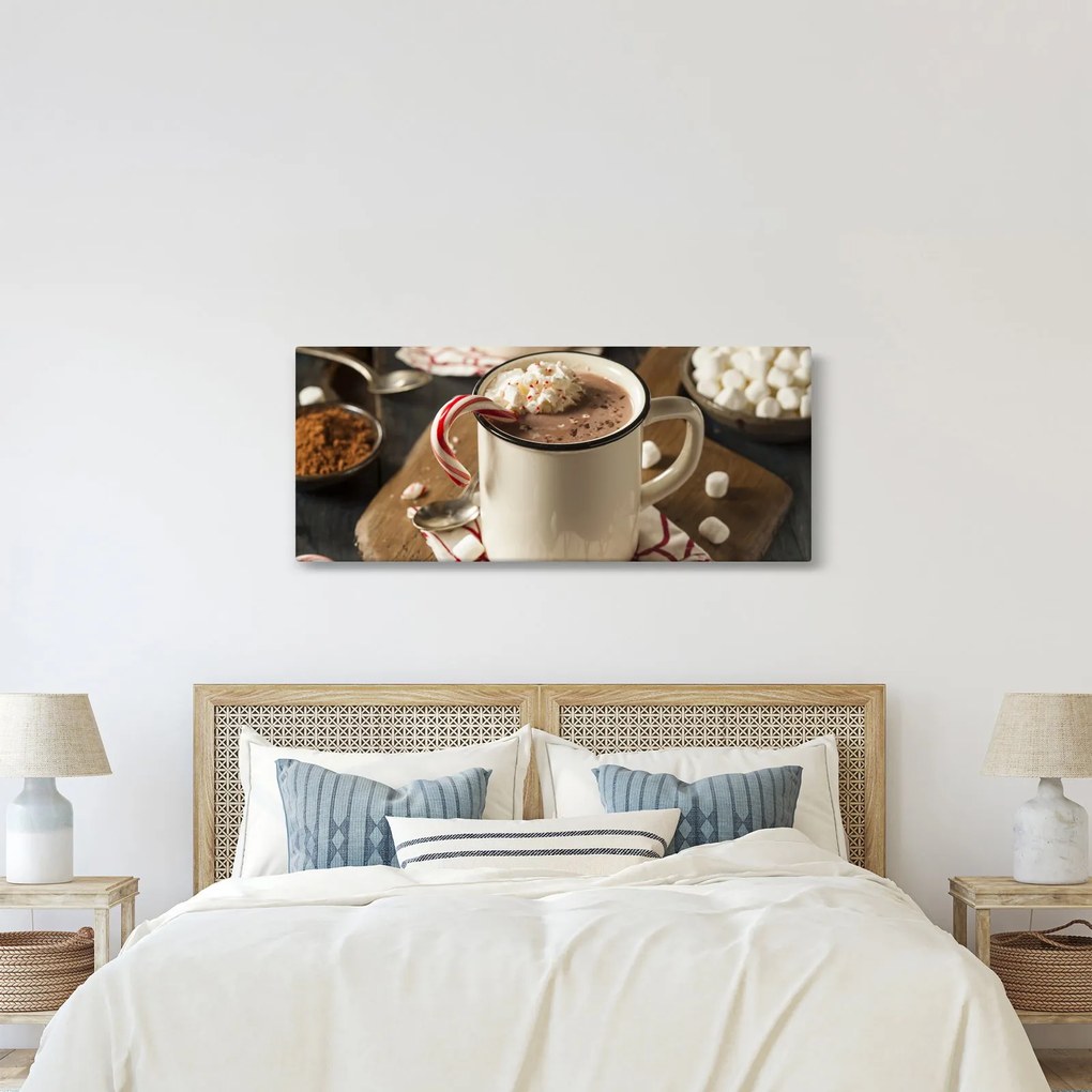 Obraz - Horúca čokoláda (120x50 cm)
