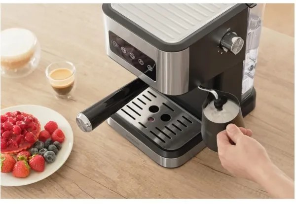 Sencor - pákový espresso kávovar 1050W/230V čierny/matný chróm