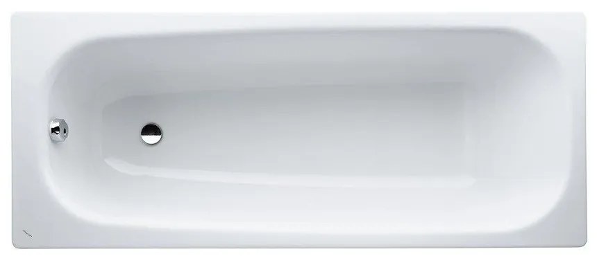 LAUFEN Moderna Plus Oceľová vaňa, 1600 mm x 700 mm, biela H2251400000401
