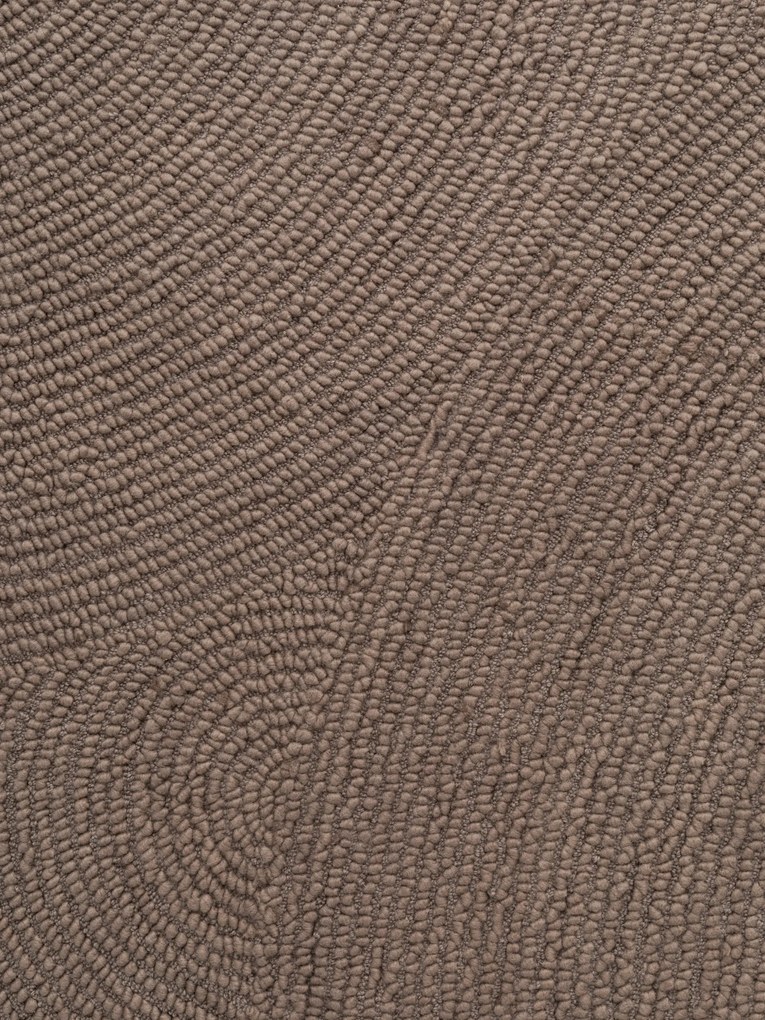 Kusový koberec Eleni 106219 Taupe kruh, 200x200 (priemer) kruh, hnedá, obývacia izba, Hanse Home