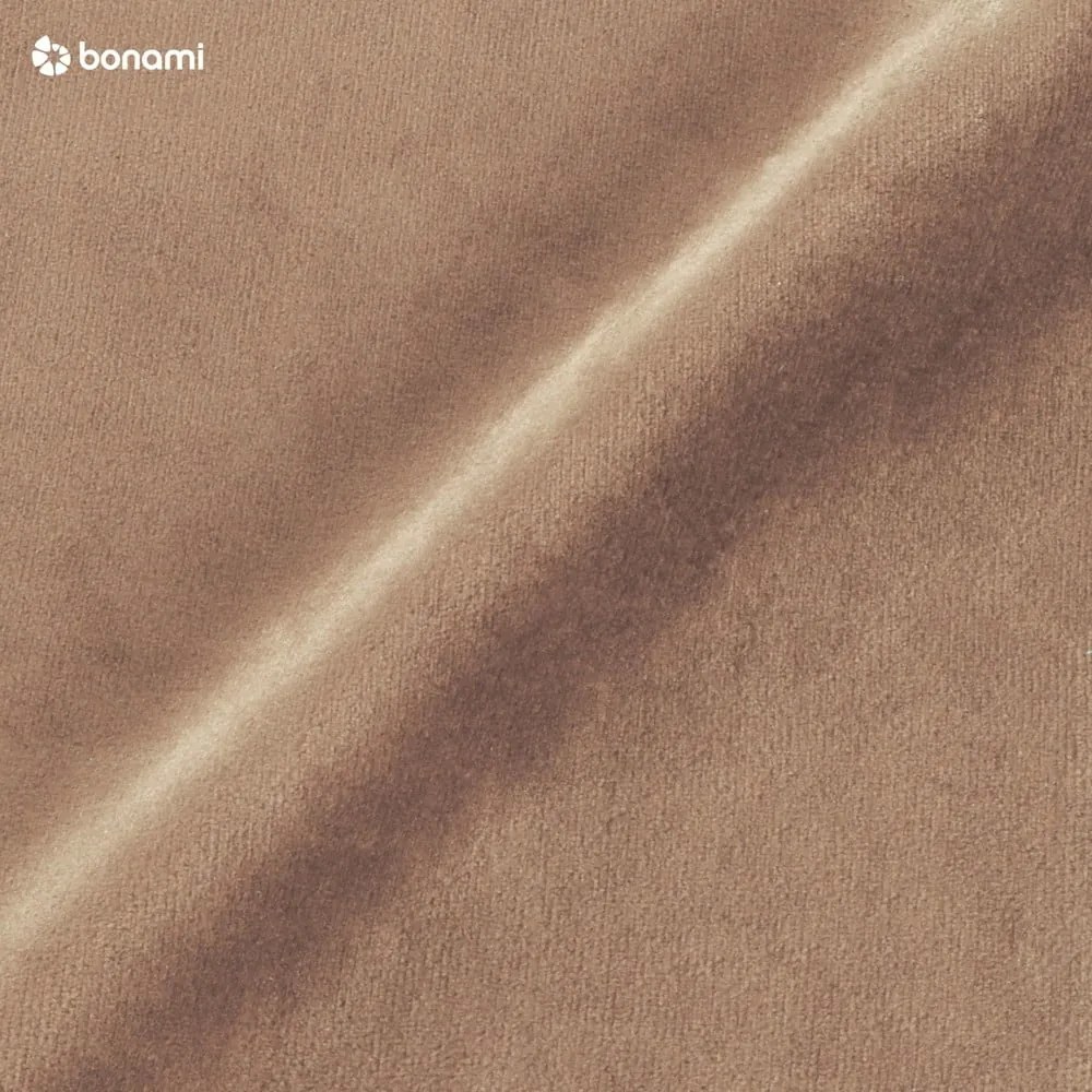 Béžová čalúnená dvojlôžková posteľ s úložným priestorom 140x200 cm Tate – Maison de Rêve