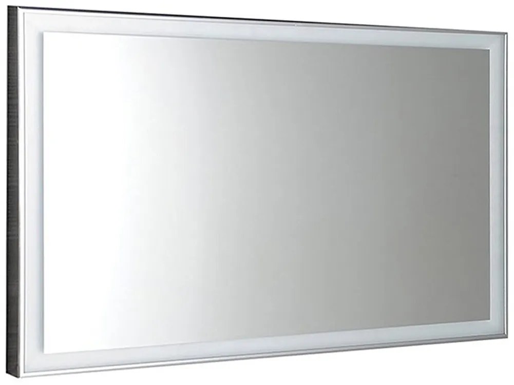 Sapho Sapho, LUMINAR LED podsvietené zrkadlo v ráme 1200x550mm, chróm, NL560