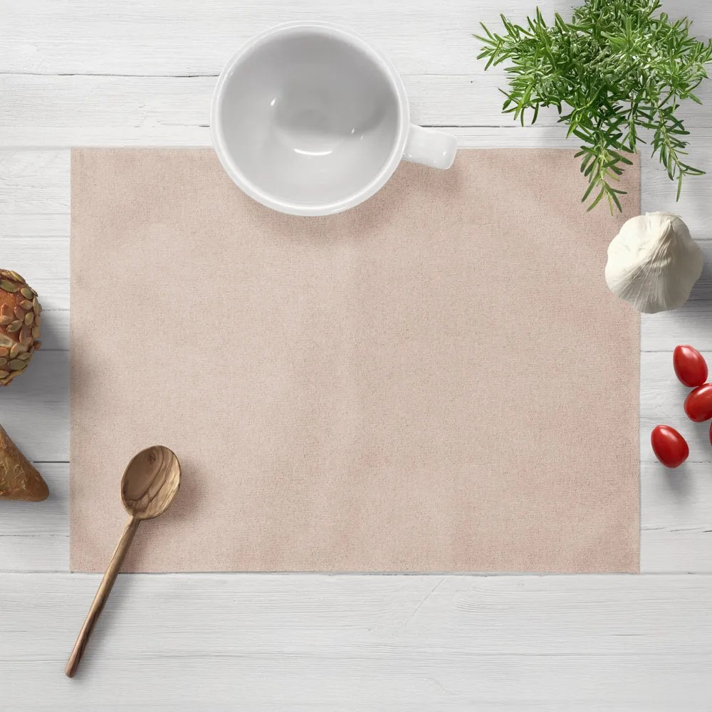 Biante Prestieranie na stôl/imitácia brúsenej kože Alcantara ALC-009 Béžové 30x40 cm