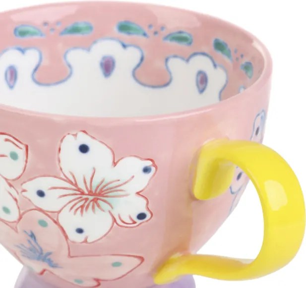 Šálka SALVA ružová 886589 400 ml