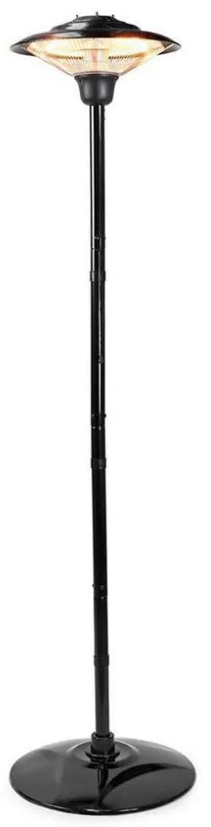 Nedis HTPA15EBK vonkajší elektrický ohrievač 200 cm 1500W/230V IP34