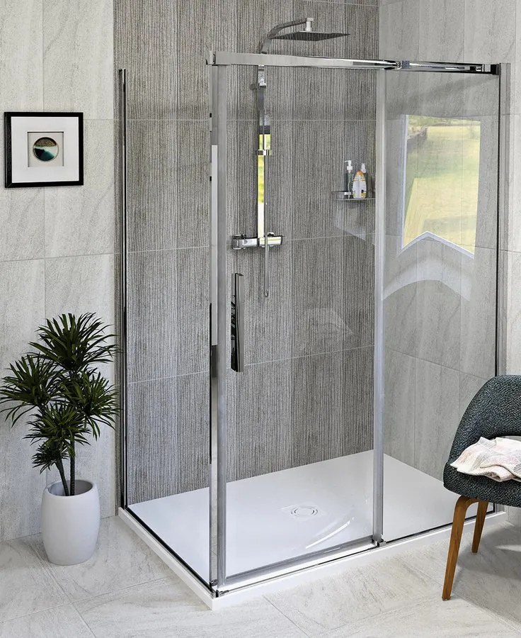 Polysan Polysan, ALTIS štvorcová sprchová zástena 800x800 mm, rohový vstup, číre sklo, AL1580CAL1580C