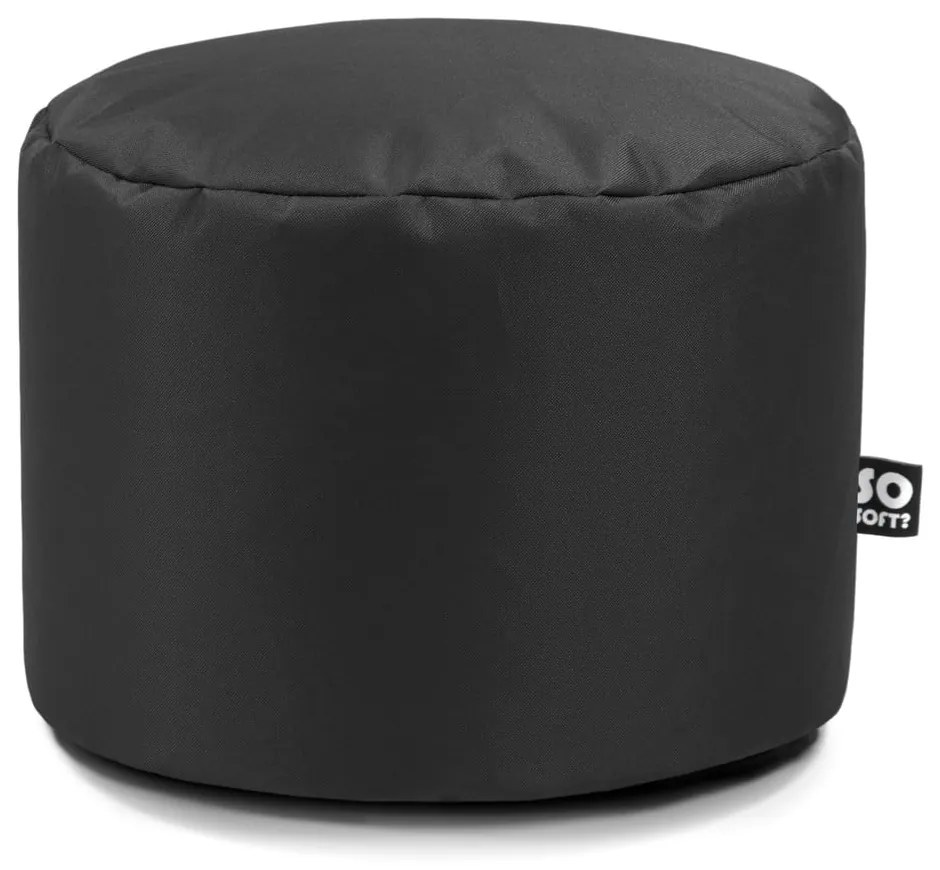 Sivý detský sedací vak Dot M – So Soft?