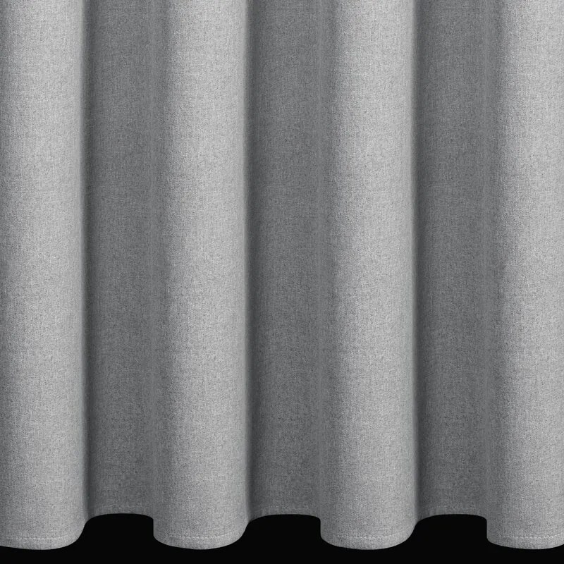 Dekorstudio Zatemňovací záves ZOEY s riasiacou páskou 140x270 cm – strieborný