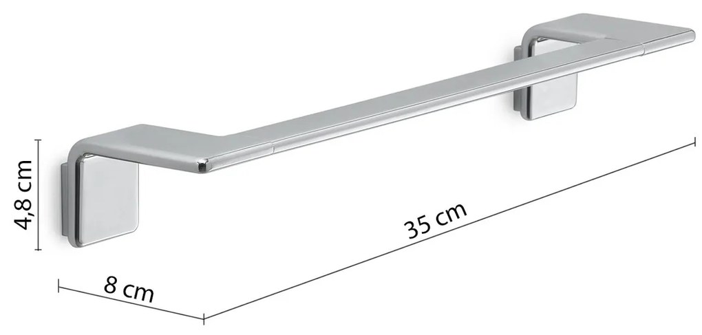 GEDY A9213513 Il Giglio držiak uterákov 35 x 8 cm, chróm