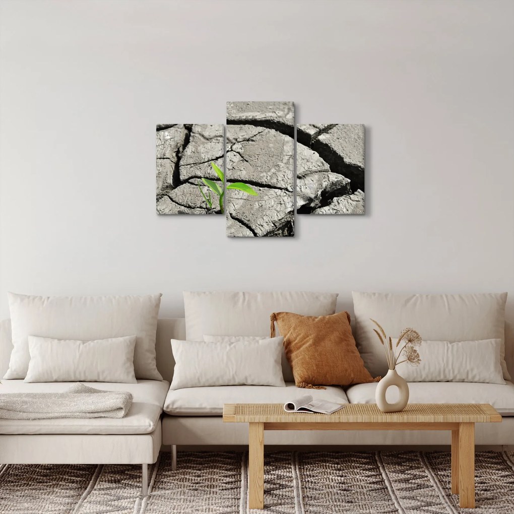 Obraz - Praskliny (90x60 cm)