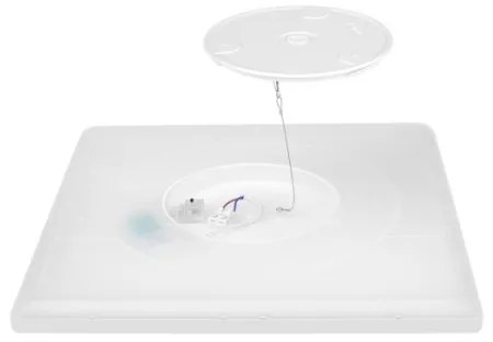 LED kúpeľňové svietidlo NIVERA LED/12W/230V IP54 22,5x22,5 cm biele + DO