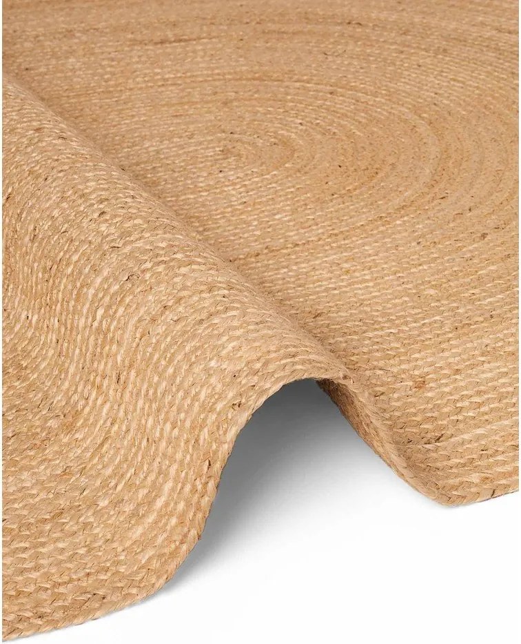 Obojstranný/ručne tkaný jutový koberec v prírodnej farbe 160x230 cm Braided – Hanse Home
