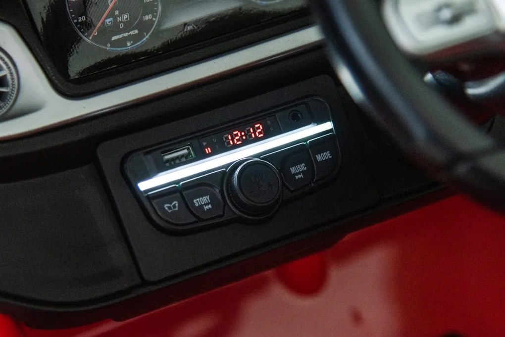 Elektrické autíčko Mercedes G63 AMG 4x200W XXL - červené