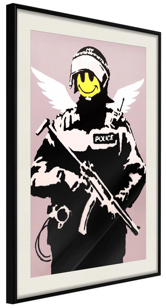 Artgeist Plagát - Policeman [Poster] Veľkosť: 40x60, Verzia: Zlatý rám