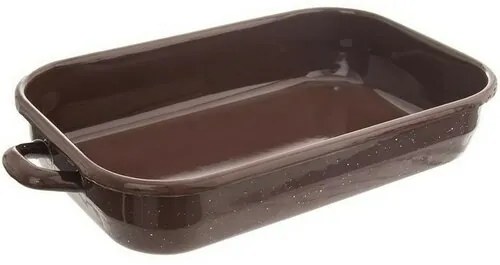 Orion Smaltovaný pekáč Brown, 27,5 x 18 cm , S