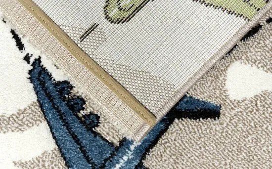 Detský kusový koberec Diamond Kids 22995/670, 140x200, šedá, detská izba, Medipa (Merinos)