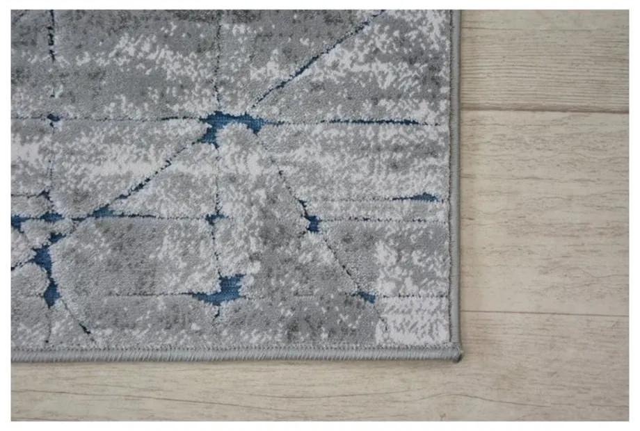 Luxusný kusový koberec Yazz šedý 80x150cm