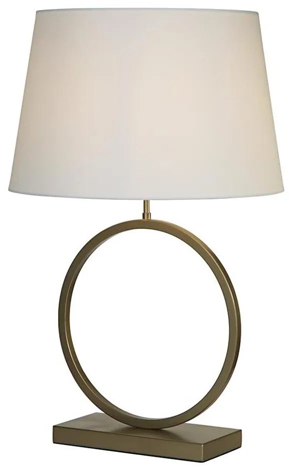 Searchlight EU93102WH - Stolná lampa ELEGANT 1xE27/60W/230V biela