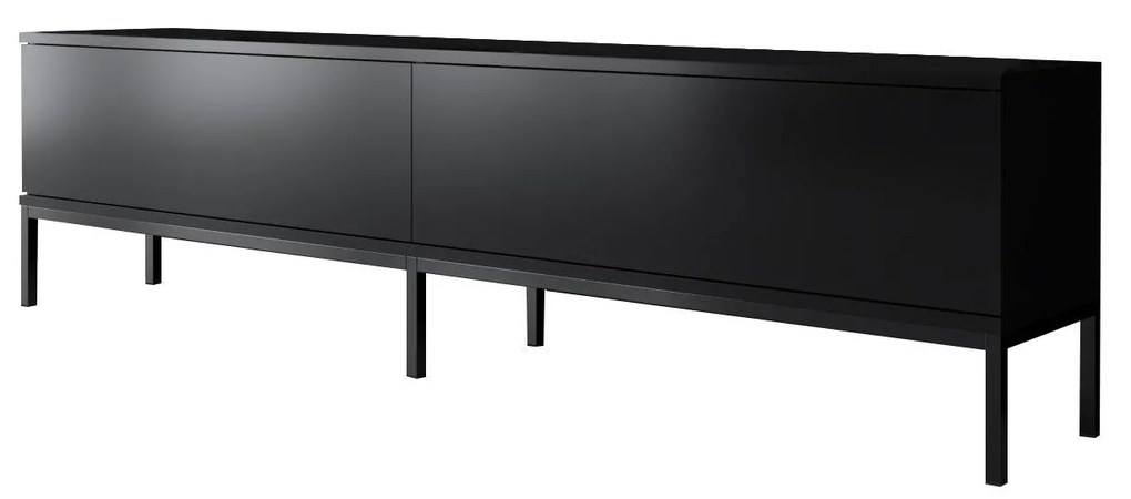 TV stolík/skrinka Vibubi 2 (čierna) . Akcia -16%. Vlastná spoľahlivá doprava až k Vám domov. 1095386