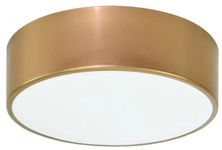 Stropné svietidlo CLEO 1xE27/24W/230V pr. 20 cm zlatá
