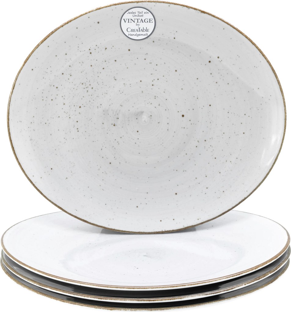 XXXLutz SADA TANIEROV NA STEAK, keramika, 30,5/26 cm Creatable - Online Only bytové doplnky - 007768071307