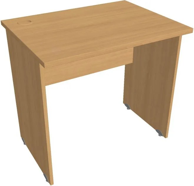 Stôl pracovný, 800 x 600 x 755 mm, buk