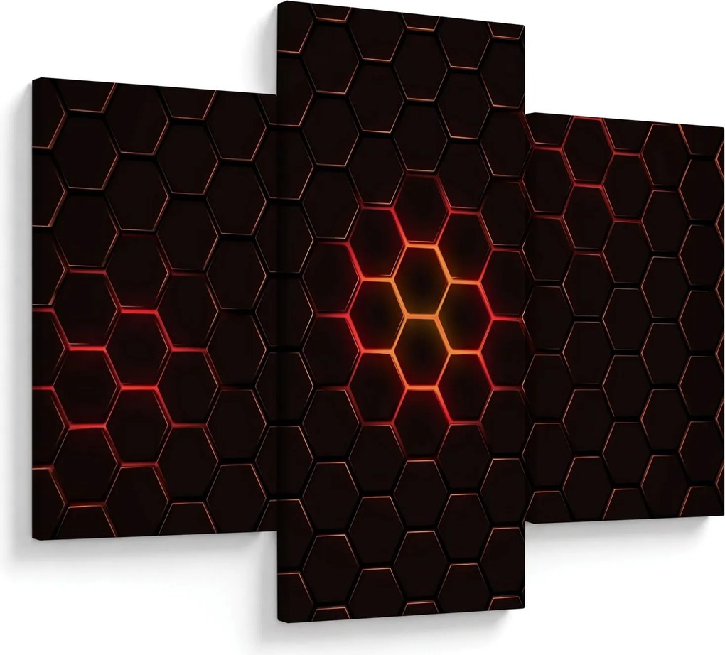 Obraz pletiva (90x60 cm)