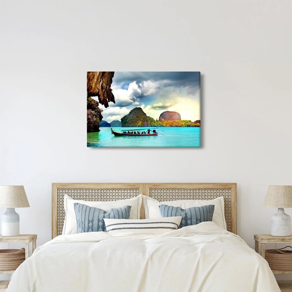 Obraz - Zátoka Phang Nga (90x60 cm)
