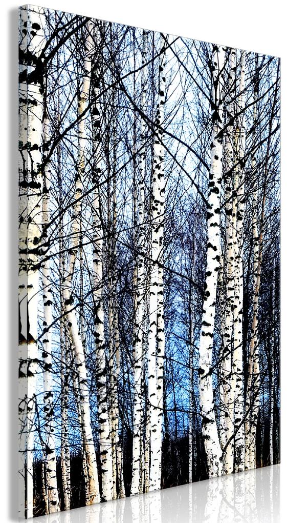 Artgeist Obraz - Frosty January (1 Part) Vertical Veľkosť: 60x90, Verzia: Premium Print
