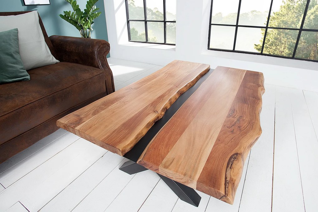 Konferenčný stôl 38334 120x80cm Drevo Acacia