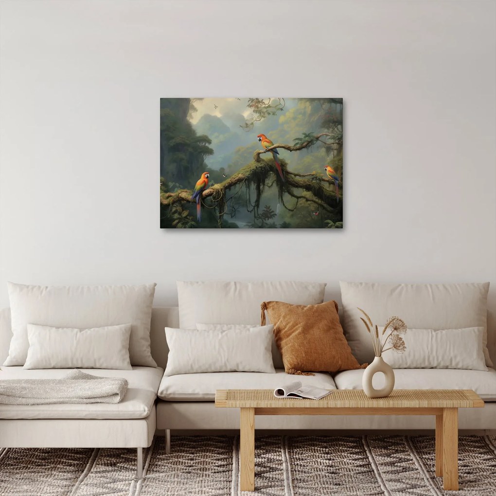 Obraz - Tropický les (70x50 cm)