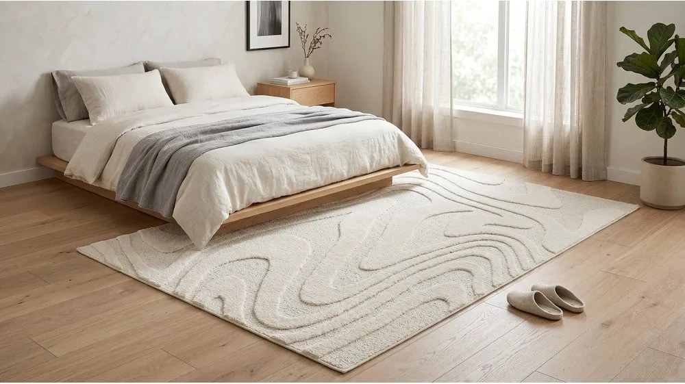 Krémovobiely koberec 160x230 cm Dune – ESTE