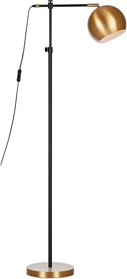Markslöjd 107231 - Stojacia lampa CHESTER 1xE27/40W/230V čierna/bronz