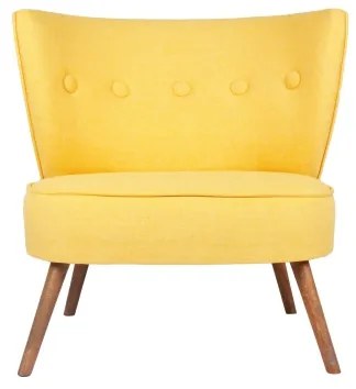 Kreslo JENI žlté