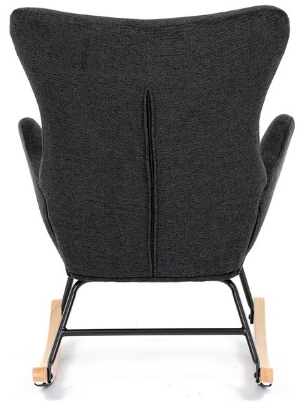 Autronic BONTEC Hojdacie kreslo, čierna, látka, AK-376 BK2 Farba: Biela
