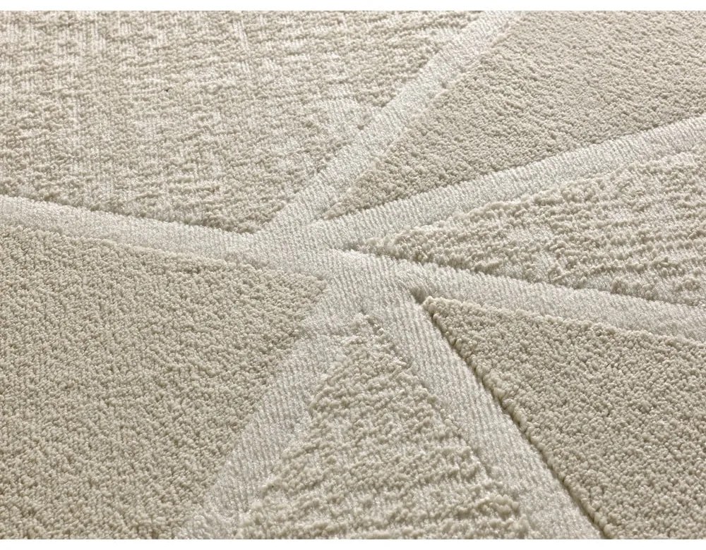 Krémovobiely koberec 133x190 cm Sensation – Universal