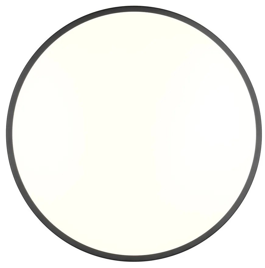 Čierno-biele LED stropné svietidlo ø 38 cm Loody – Trio