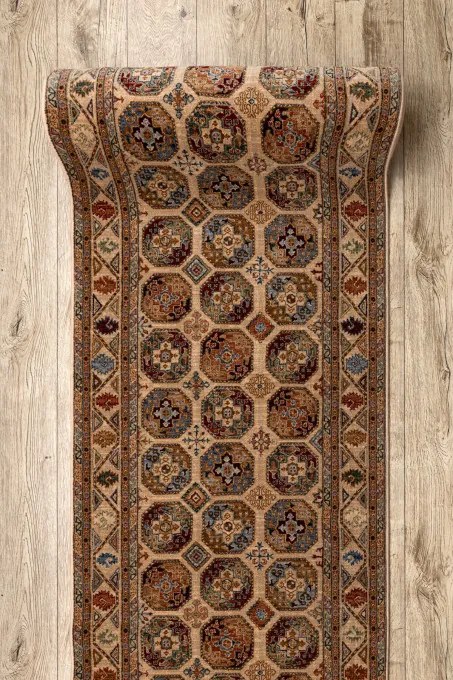 Behúň KESHAN 7874/53555 béžový / terakota