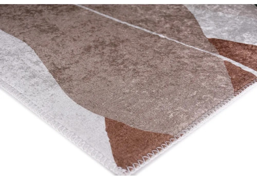 Krémový prateľný behúň 80x200 cm Sandy Rocks – Vitaus