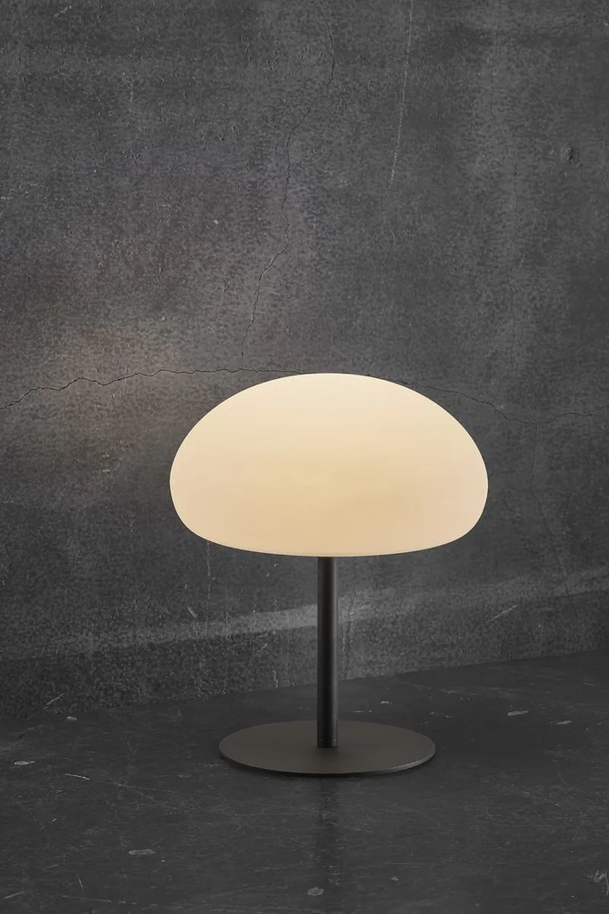 Nordlux Čierna prenosná stolná LED lampa Sponge 34 6,8W 40,5cm 2018165003