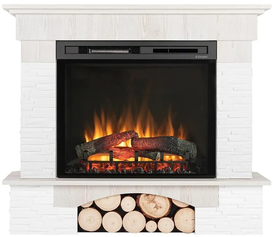 Elektrický krb Porto rohový 28 borovica