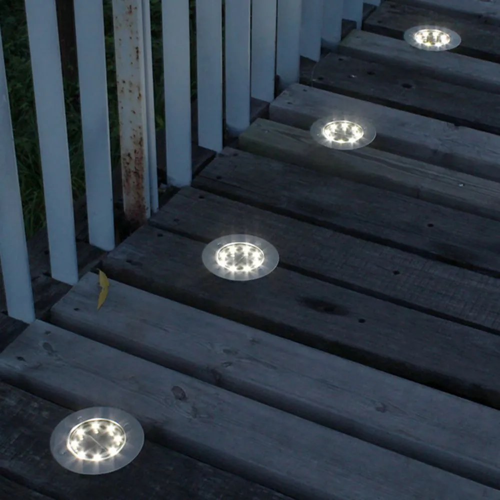 Bluegarden Toolight, LED solárna lampa 4,5cm 1ks P60048, strieborná, OGR-05685