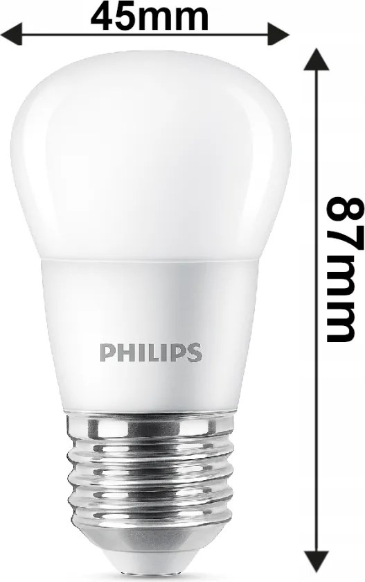 SADA 10 LED žiaroviek E27 P45 5W WW 470lm CorePro 2700K