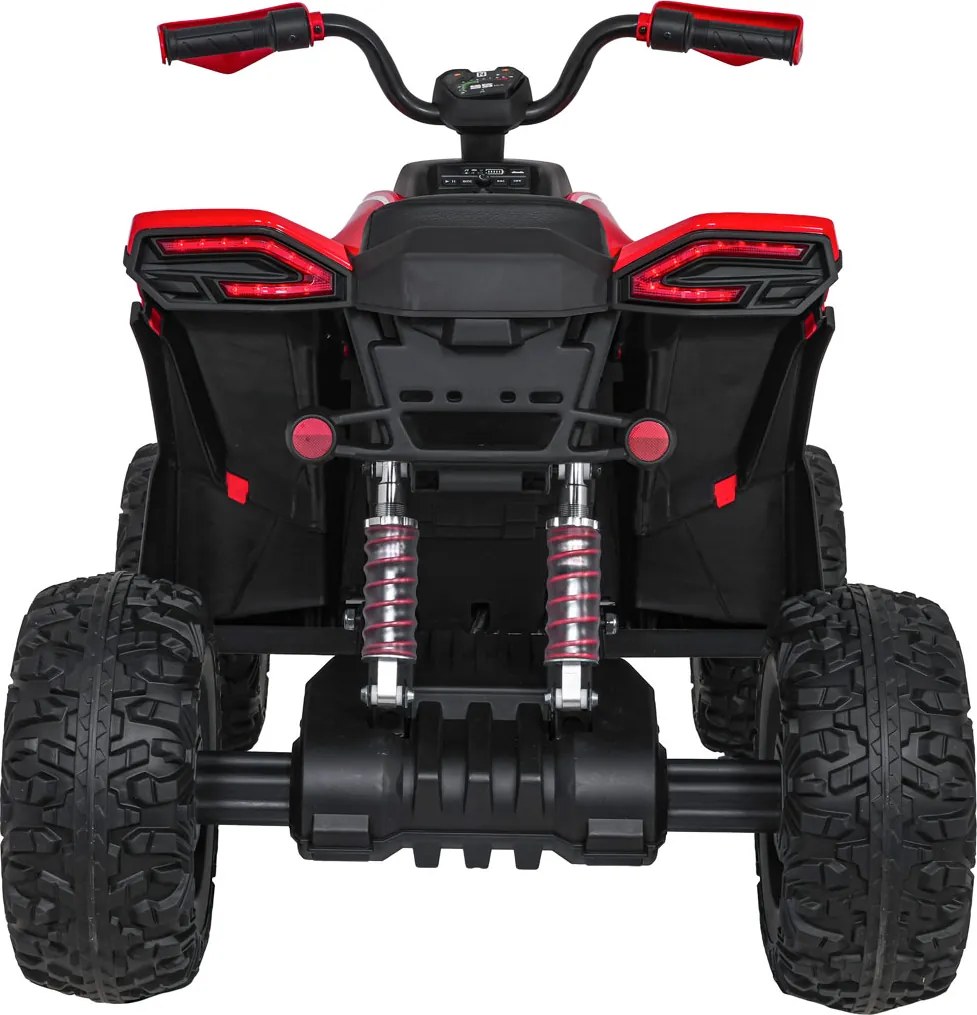 Ramiz Rýchle koleso Quad Vehicle Červená