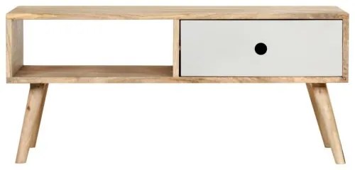 vidaXL Konferenčný stolík 90x50x40 cm masívne mangovníkové drevo-